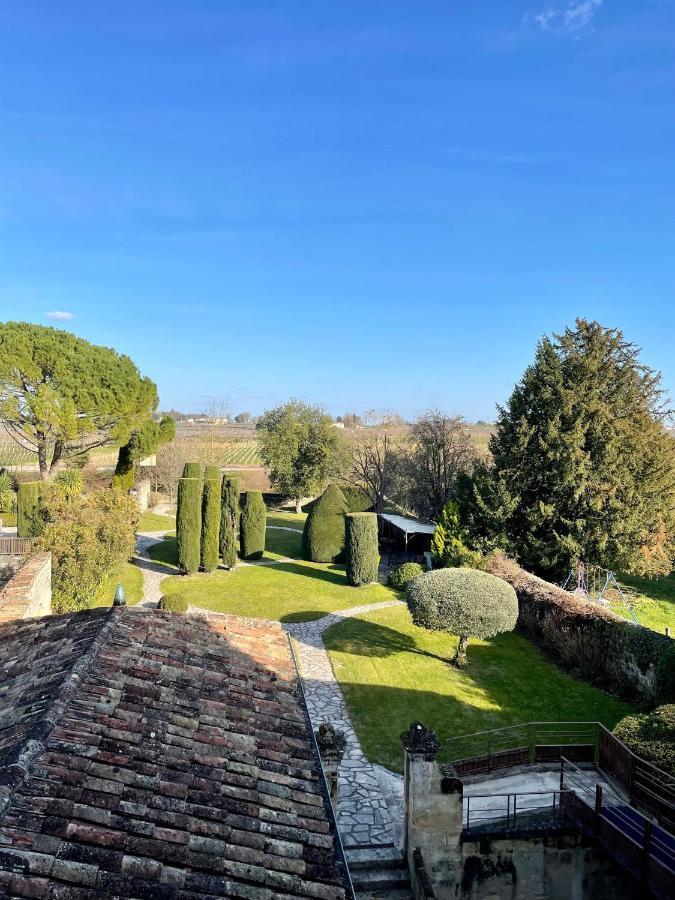 Hotel Au Logis Des Remparts Saint-Émilion Eksteriør billede