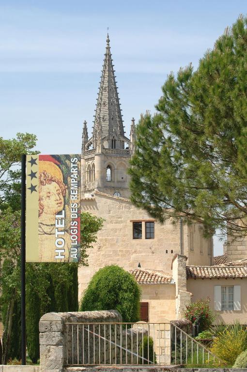 Hotel Au Logis Des Remparts Saint-Émilion Eksteriør billede